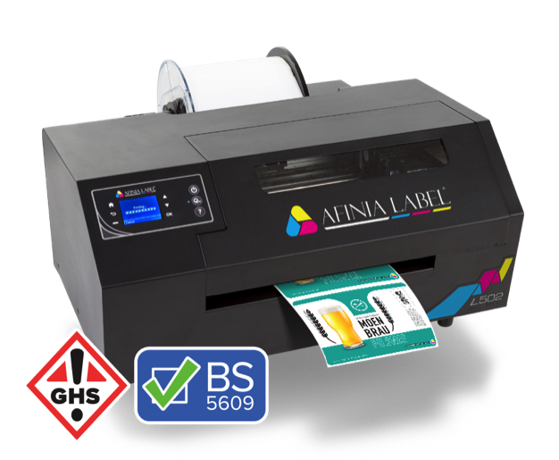 zap labeler afinia L502 Industrial Duo Ink Color Label Printer product image